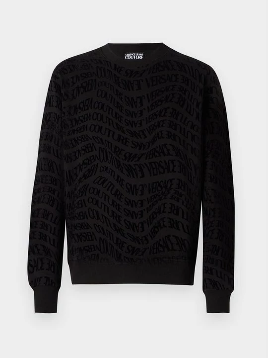 Foto van product Sweater Versace Jeans Couture zwart