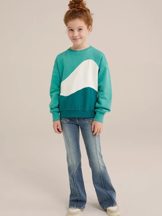Foto van product Sweater WE Fashion lichtgroen