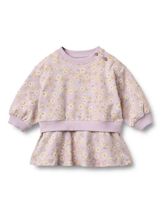 Foto van product Sweaterjurk Wheat paars