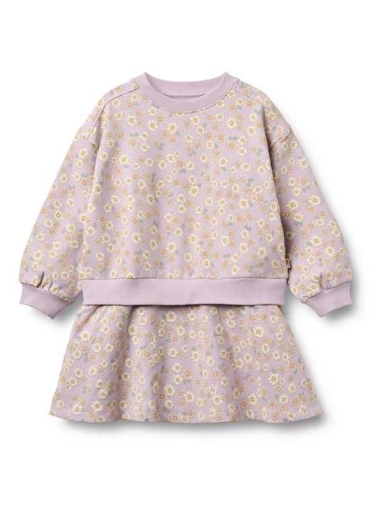 Foto van product Sweaterjurk Wheat paars