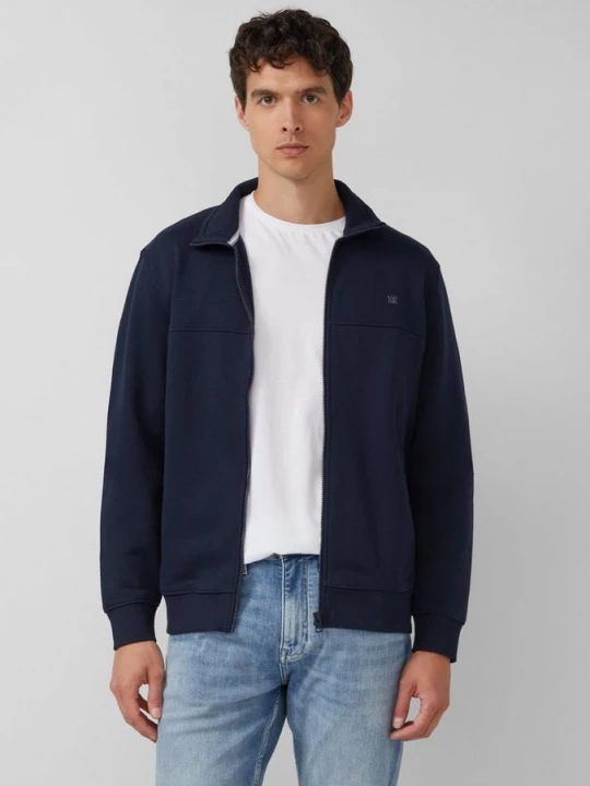 Foto van product Sweatjack met opstaande kraag en steekzakken s.Oliver blauw
