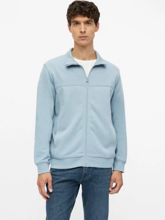 Foto van product Sweatjack met opstaande kraag en steekzakken s.Oliver blauw