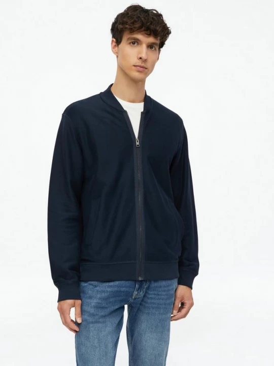 Foto van product Sweatshirt jas s.Oliver blauw