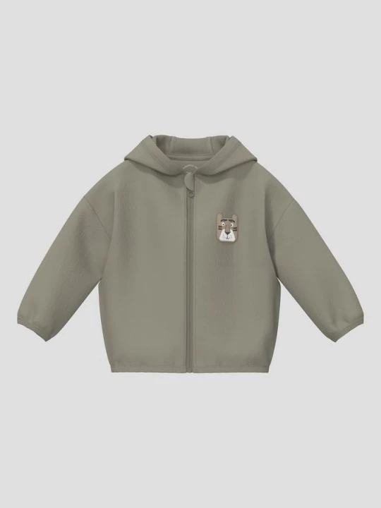 Foto van product Sweatshirt jas s.Oliver olijfgroen