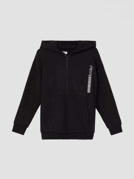 Foto van product Sweatshirt jas s.Oliver zwart