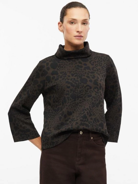 Foto van product Sweatshirt met all-over-print in een relaxte pasvorm s.Oliver