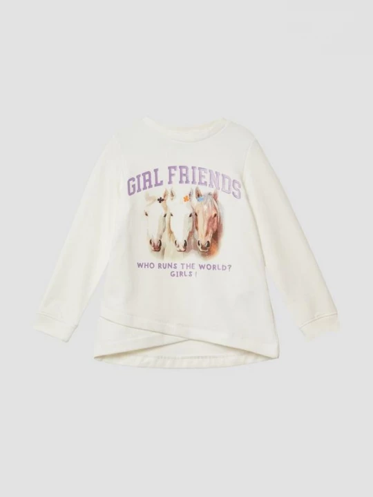 Foto van product Sweatshirt met overlappende zoom en knusse binnenkant s.Oliver