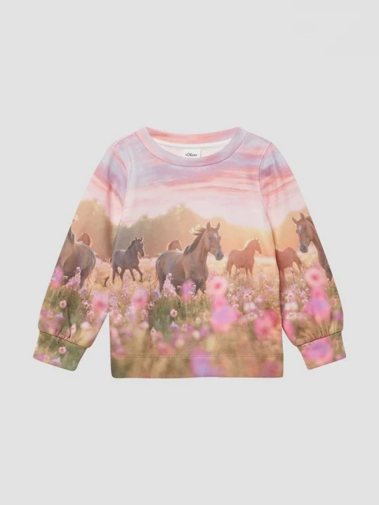 Foto van product Sweatshirt met sublimatieprint s.Oliver