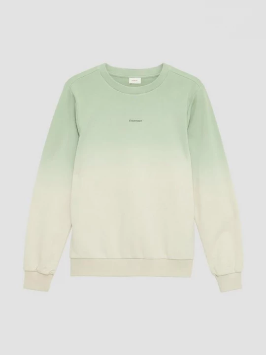 Foto van product Sweatshirt met tekstprint en kleurverloop s.Oliver