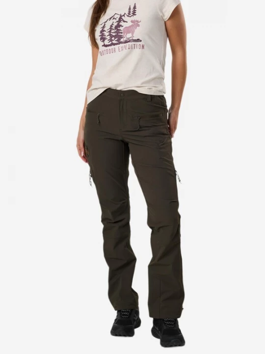 Foto van product SWEDEMOUNT Outdoorbroek 'Stryn' olijfgroen