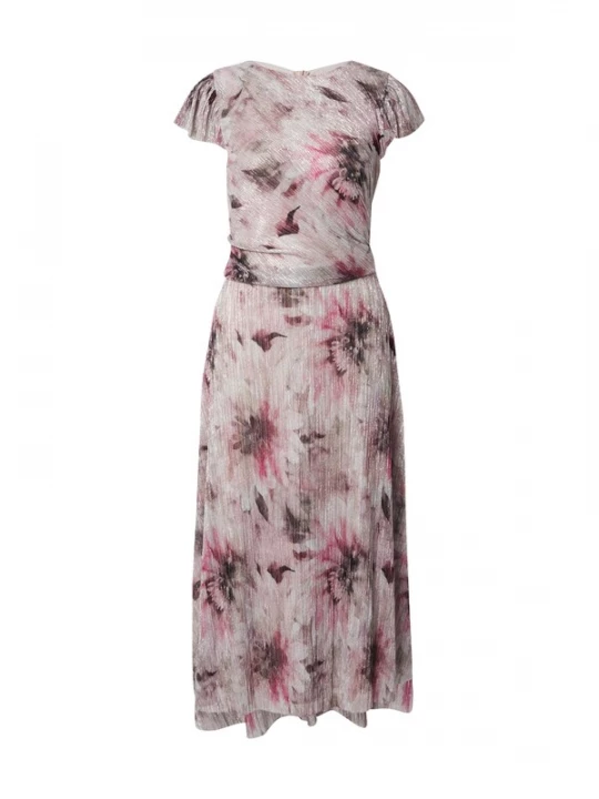 Foto van product SWING Cocktailjurk aubergine / rosa / donkerroze / offwhite