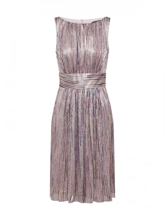 Foto van product SWING Cocktailjurk blauw / goud / pink / zilver