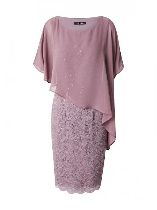 Foto van product SWING Cocktailjurk mauve