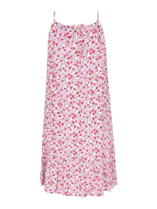 Foto van product swirly Jurk blauw / groen / pink / wit