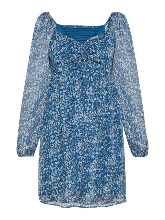 Foto van product MYMO Jurk blauw / lichtblauw / donkerblauw / wit