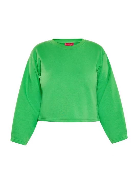 Foto van product swirly Sweatshirt kiwi