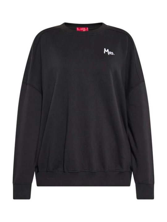 Foto van product swirly Sweatshirt zwart