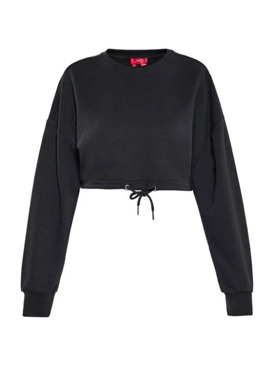 Foto van product swirly Sweatshirt zwart