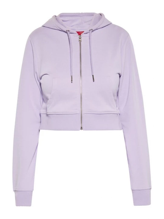 Foto van product swirly Sweatvest lavendel