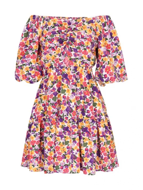 Foto van product MYMO Zomerjurk gemengde kleuren