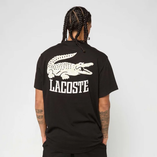 Foto van product T-Shirt Backprint Lacoste zwart