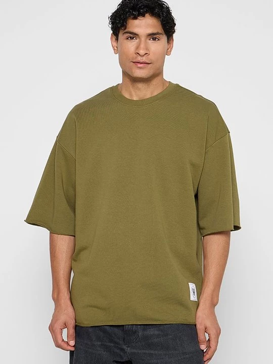 Foto van product T-shirt basic 2Y Premium kaki
