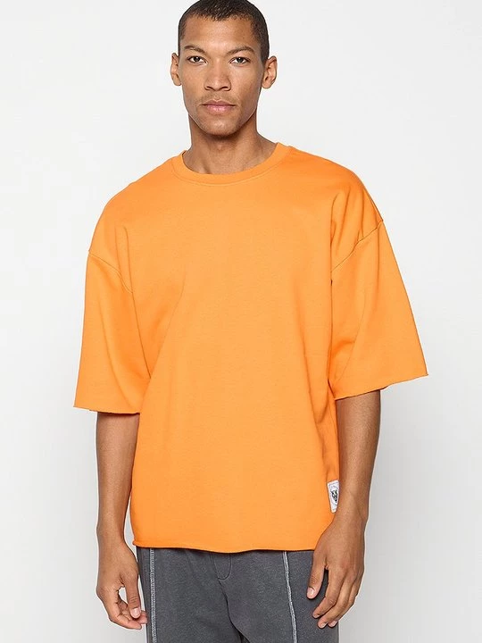 Foto van product T-shirt basic 2Y Premium oranje