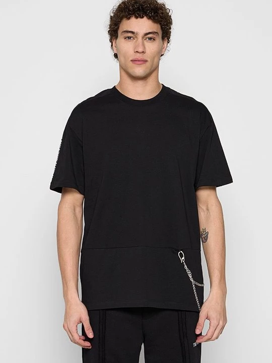Foto van product T-shirt basic 2Y Premium zwart