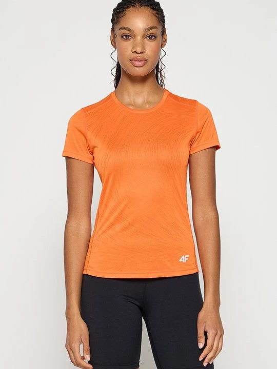 Foto van product T-shirt basic 4F oranje