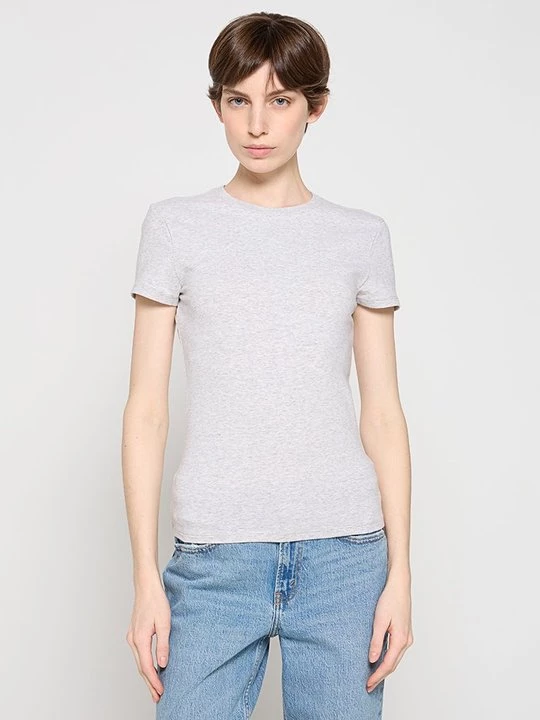 Foto van product T-shirt basic Abercrombie & Fitch grijs