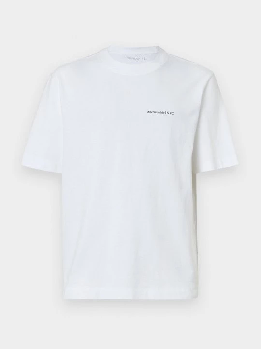 Foto van product T-shirt basic Abercrombie & Fitch wit