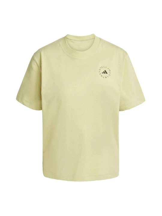 Foto van product T-shirt basic Adidas by Stella McCartney geel