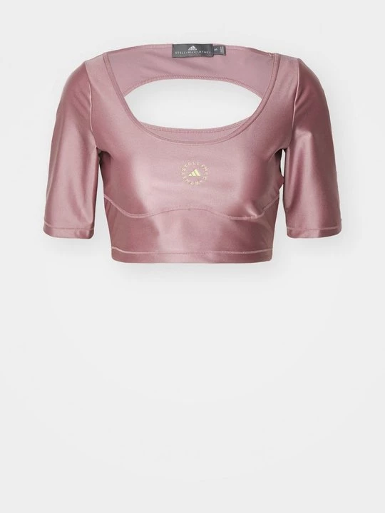 Foto van product T-shirt basic Adidas by Stella McCartney roze