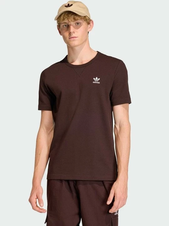 Foto van product T-shirt basic adidas Originals bruin