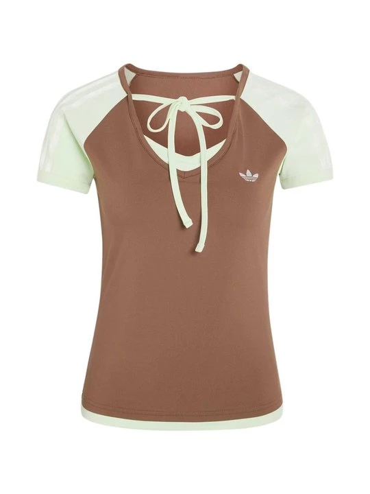 Foto van product T-shirt basic adidas Originals bruin