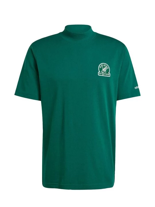 Foto van product T-shirt basic adidas Originals donkergroen