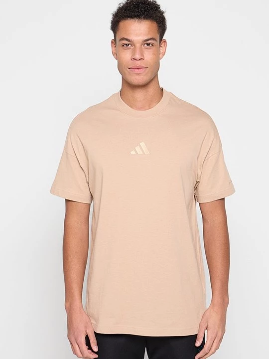 Foto van product T-shirt basic Adidas zandkleur
