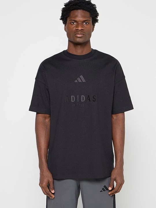 Foto van product T-shirt basic Adidas zwart