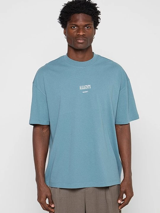 Foto van product T-shirt basic AllSaints blauw