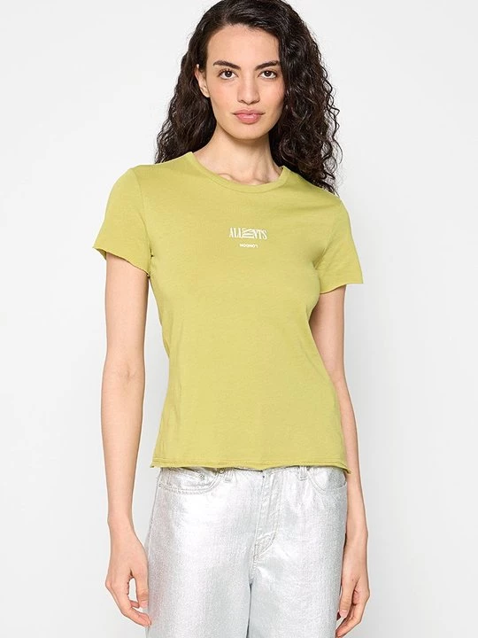 Foto van product T-shirt basic AllSaints groen
