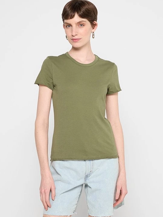 Foto van product T-shirt basic AllSaints groen