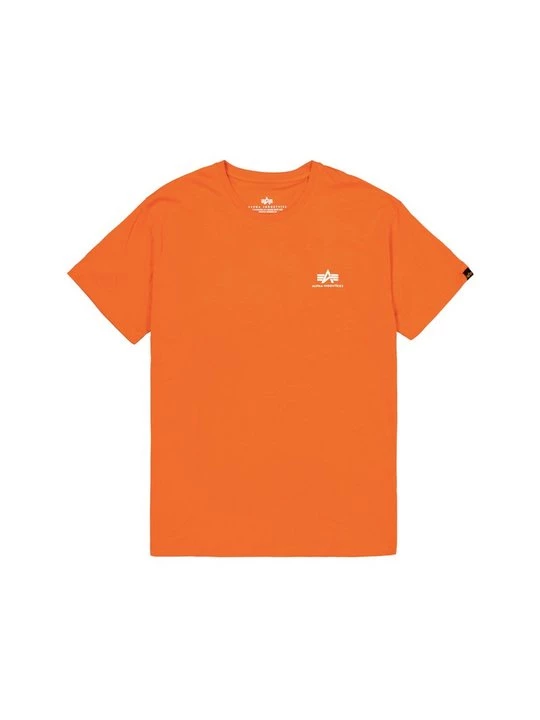 Foto van product T-shirt basic Alpha Industries oranje