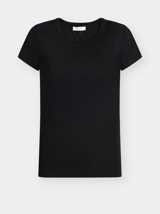 Foto van product T-shirt basic ANDIATA zwart