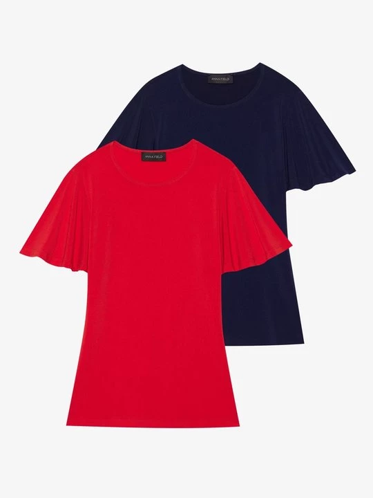 Foto van product T-shirt basic Anna Field By Zalando donkerblauw
