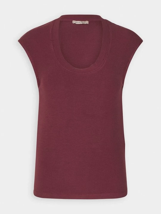 Foto van product T-shirt basic Anna Field By Zalando donkerrood