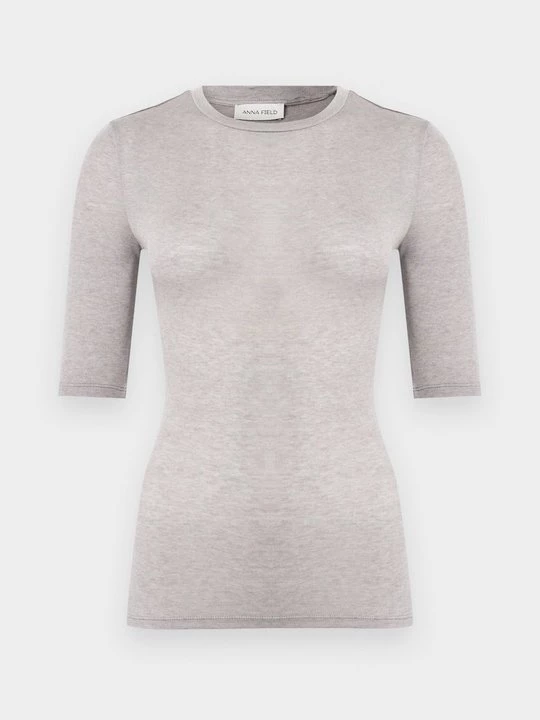 Foto van product T-shirt basic Anna Field By Zalando lichtgrijs