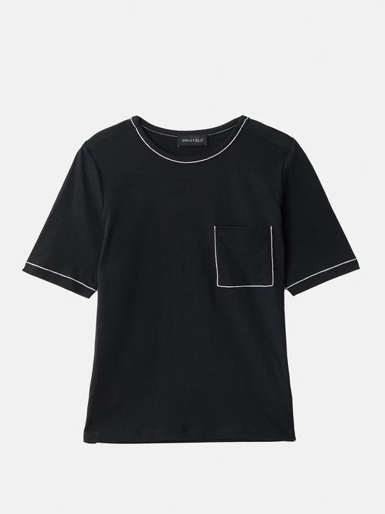 Foto van product T-shirt basic Anna Field By Zalando zwart