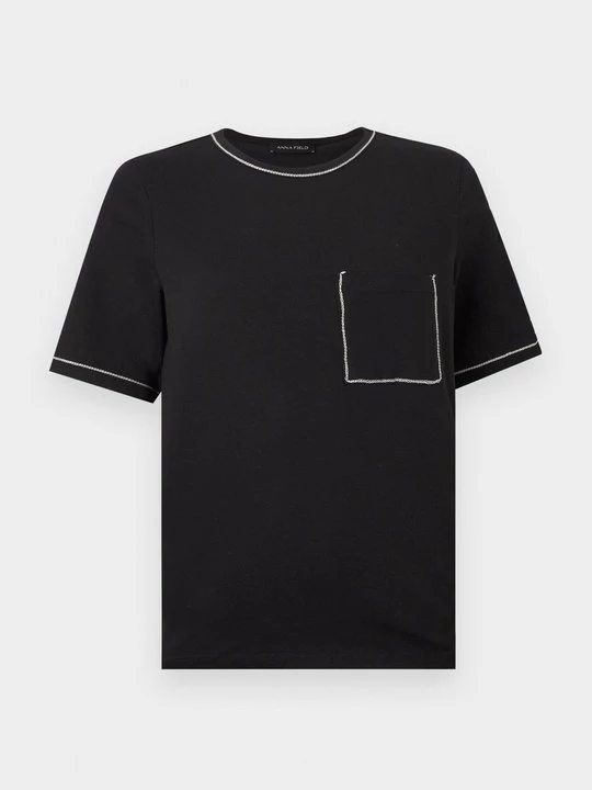 Foto van product T-shirt basic Anna Field By Zalando zwart