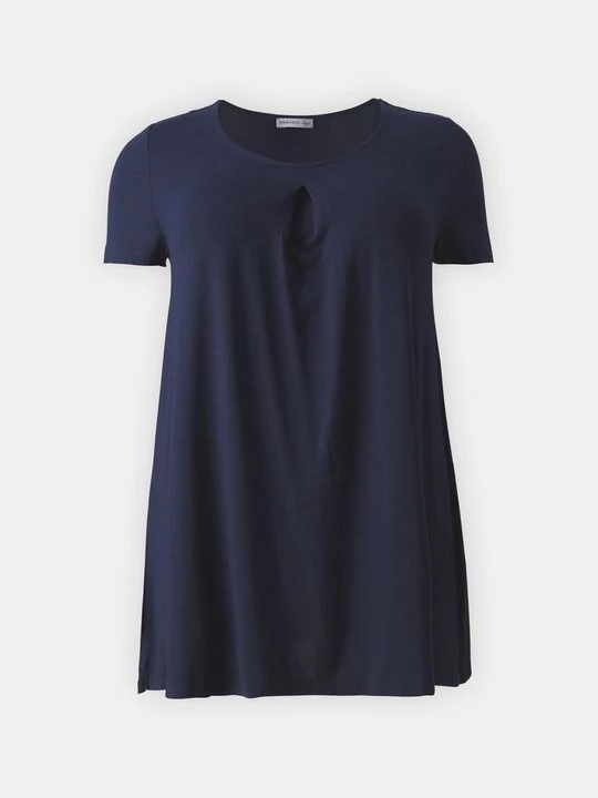 Foto van product T-shirt basic Anna Field Curvy By Zalando donkerblauw
