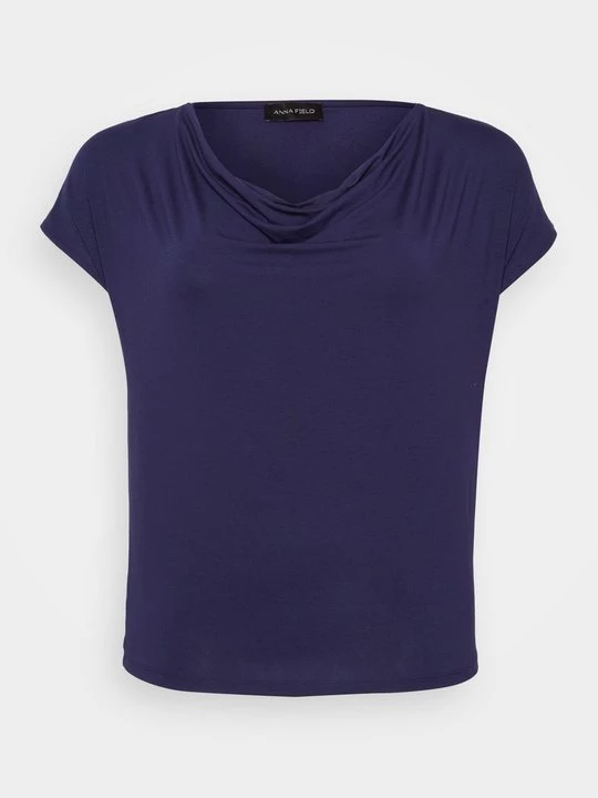 Foto van product T-shirt basic Anna Field Curvy By Zalando donkerblauw